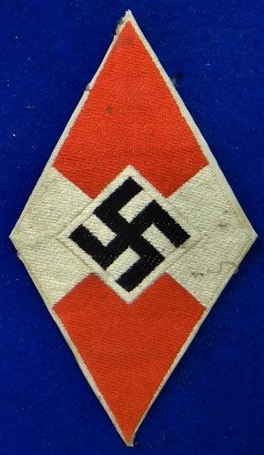 Hitler Youth / BDM Cloth Diamond