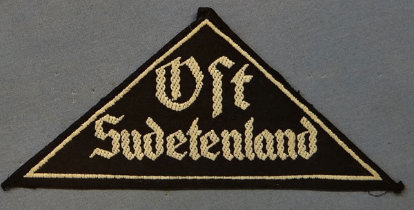 BDM / HJ "Ost Sudetenland" District Triangle