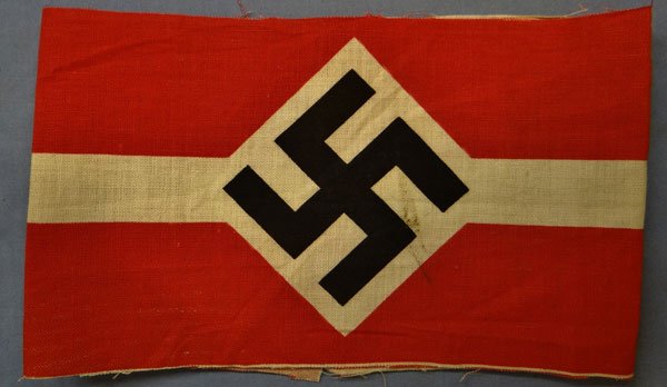 Printed Unfinished Hitler Youth Armband