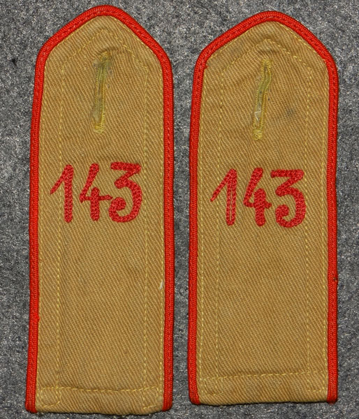 Hitler Youth Oberbann 1 Shoulder Boards