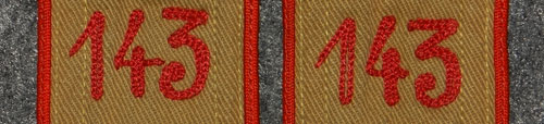 Hitler Youth Oberbann 1 Shoulder Boards
