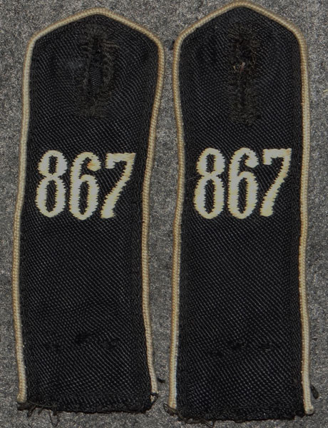 Hitler Youth Streifendienst Shoulder Boards