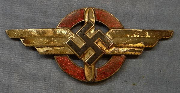 DLV Enamel Visor Hat Insignia