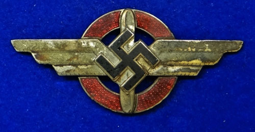DLV Enamel Visor Hat Insignia
