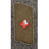 Red Cross Collar Tab