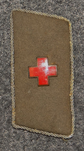 Red Cross Collar Tab