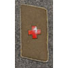 Red Cross Collar Tab