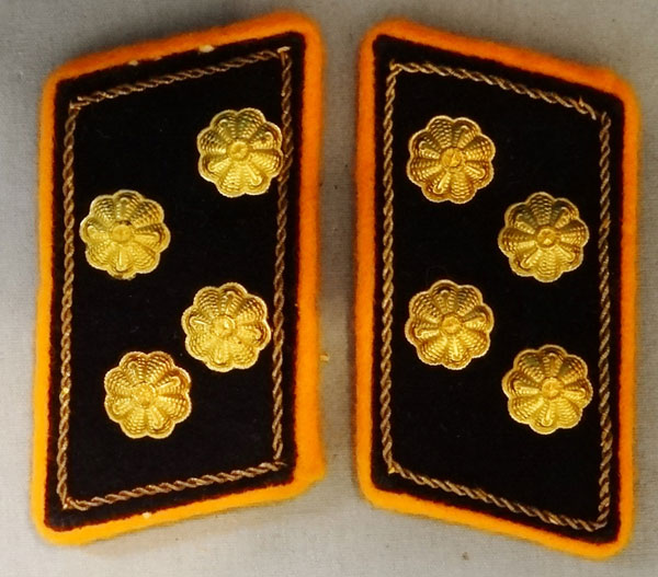 Waterways Reichspost Officals Collar Tabs