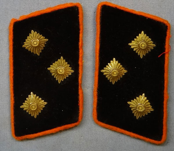 Reichspost Officials Collar Tabs