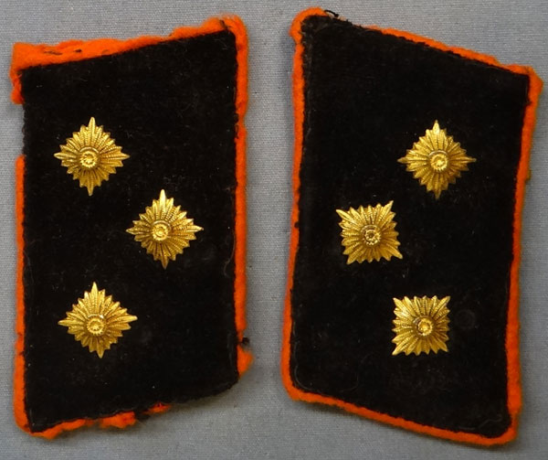 Reichspost Officials Collar Tabs