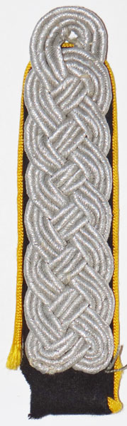 NSKK "Staffelfuhrer" to "Standartenfuhrer" Shoulder Board