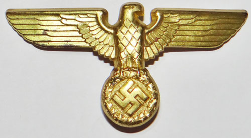 1939/45 Gold Political Leader Visor Hat Eagle