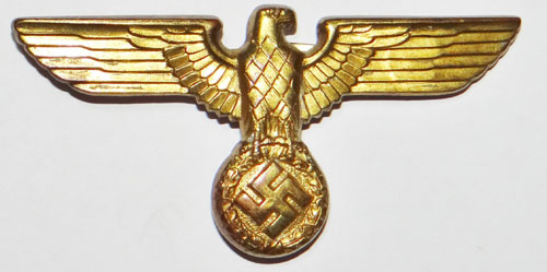 1939/45 Gold Political Leader Visor Hat Eagle