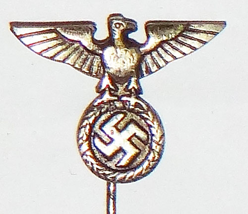 1st Pattern National Eagle & Swastika Stick Pin