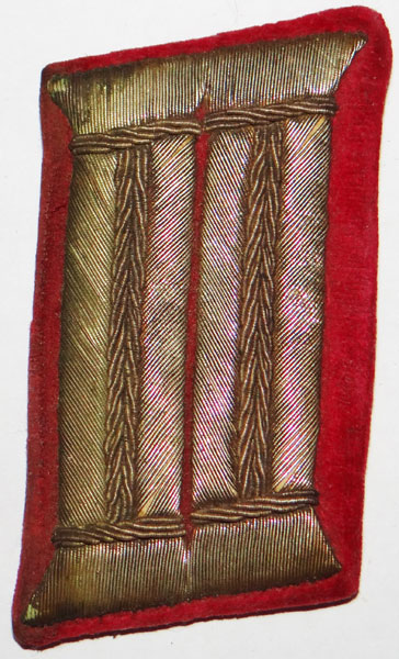 Reich Level "Amtsleiter" Political Leaders 1934/36 Collar Tab Reich Level "Amtsleiter" Political Leaders 1934/36 Collar Tab