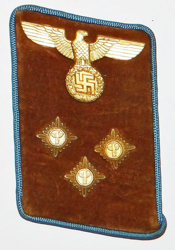 Ortsgruppen Political Leader 1939/45 "Einsatzleiter" Collar Tab