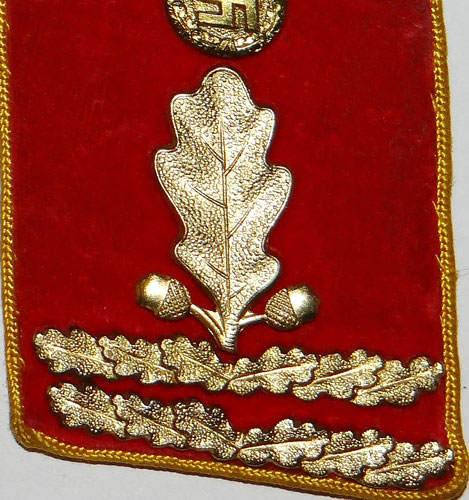 Reichsleitung Level 1939/45 Political Leader "Hauptabschnittslieiter" Collar Tab