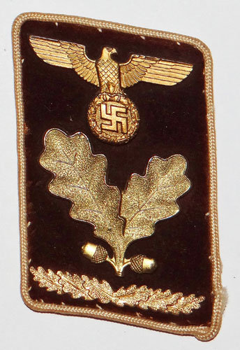 Kreisleitung Level 1939/45 Political Leader "Oberbereichsleiter" Collar Tab