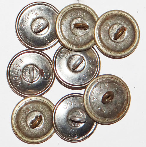 Pre 1939 Political Leader SILVER Tunic Buttons