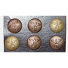Pre 1939 Political Leader SILVER Tunic Buttons