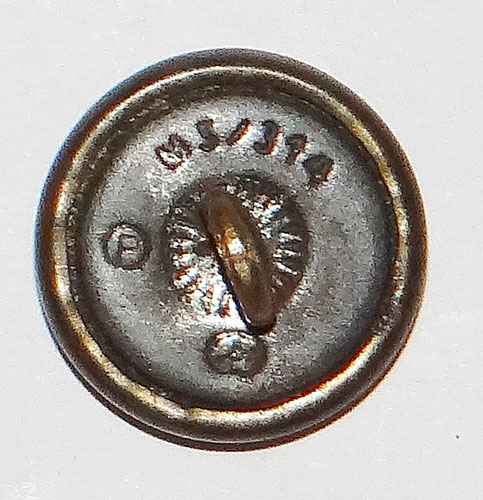 GOLD Political Leader Tunic Button