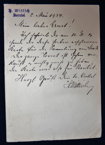 Nazi Labor Day Postcard with New Orleans LA, USA Address