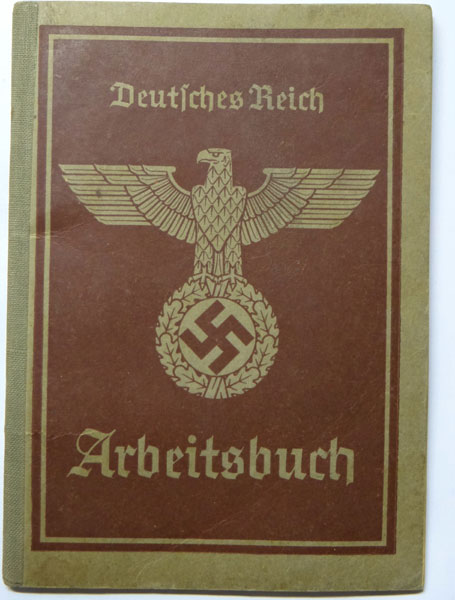 "Arbeitsbuch" Identification Document "Arbeitsbuch" Identification Document