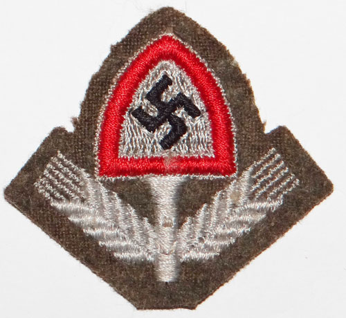 RAD NCO/EM Cloth Cap Insignia
