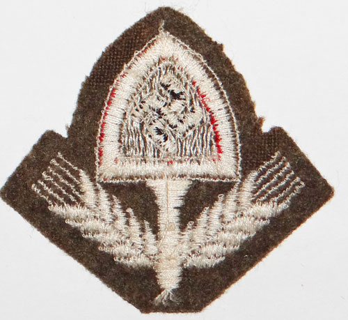 RAD NCO/EM Cloth Cap Insignia
