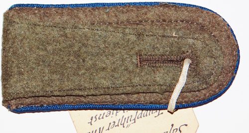 RAD NCO Shoulder Board with Maker Sample Tag