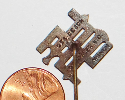 Reichsnahrstand Members Stick Pin