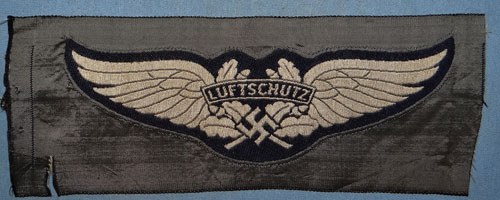 SHD-Luftschutz Cloth Insignia