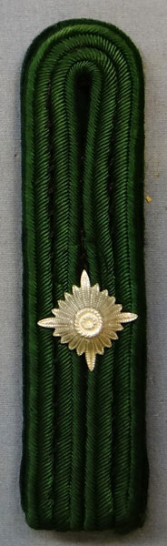 German WW II Forestry Service Official Shoulder Board