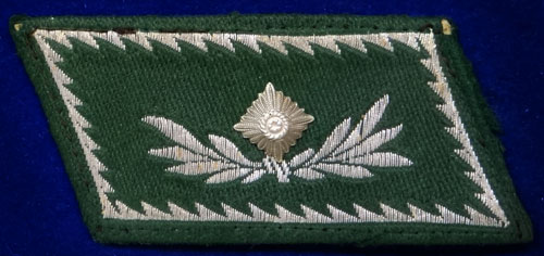 German Customs Officials Collar Tab