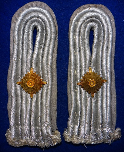 Police Administration Oberleutant Shoulder Boards