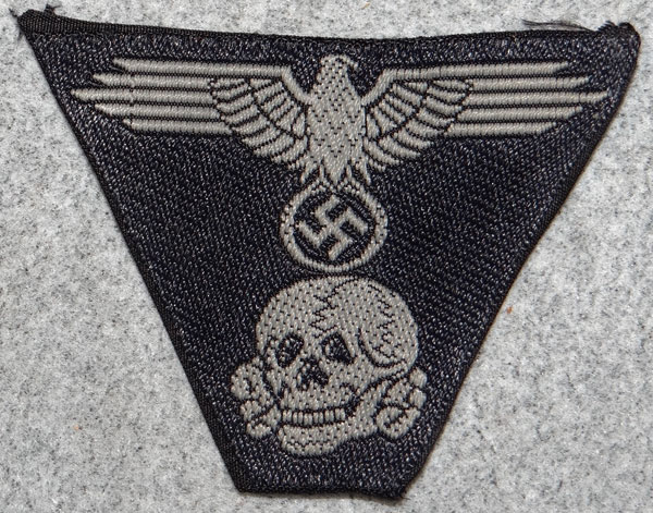 WSS Panzer M43 Cloth Field Cap Insignia