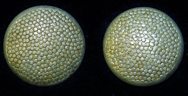 SS Marked M43 Field Cap Buttons SS Marked M43 Field Cap Buttons