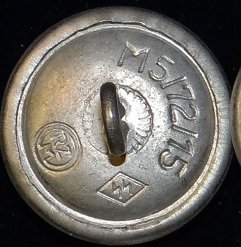 SS Marked Tunic Buttons