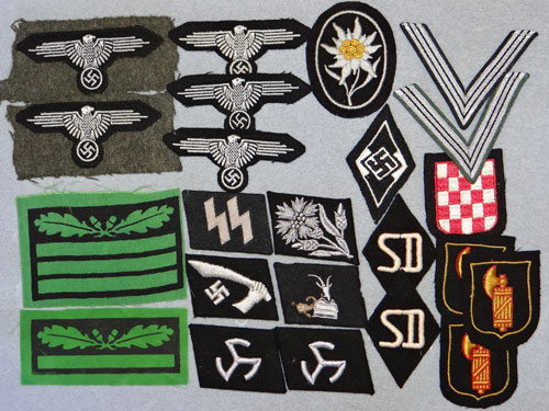 WSS-Freiwilligen-Kavallerie-Div. "Maria Theresia" Collar Tab