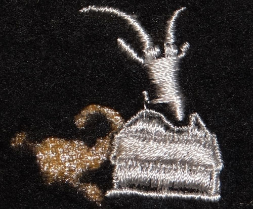 WSS 21. Waffen-Gebirgs-Div. der SS "Skanderbeg" Collar Tab