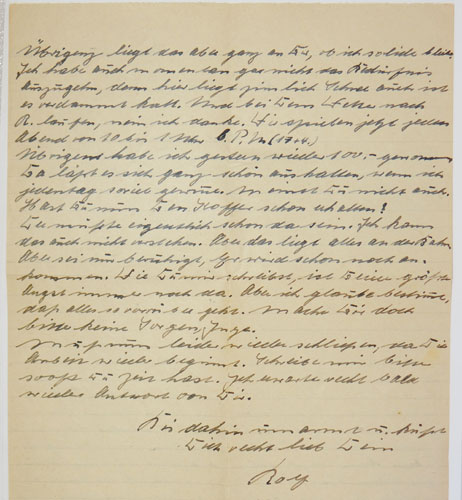 1943 Dated Letter with SS-Feldpost Ink Stamps