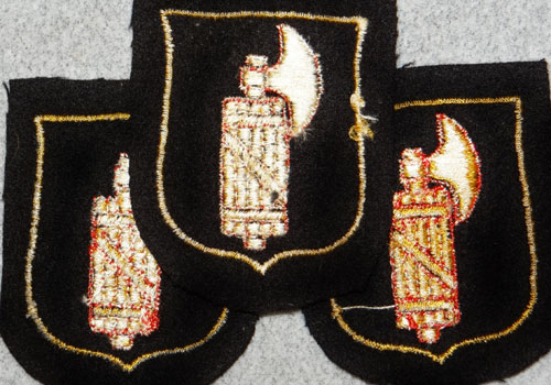 WSS Italian Volunteer's Sleeve Shields