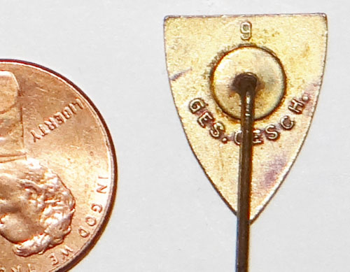 Kyffhauserbund Member's Enamel Stick Pin