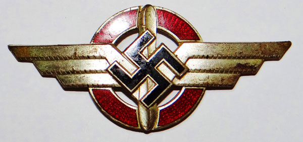 DLV Visor Hat Insignia. "Deutscher Luftsportverband"