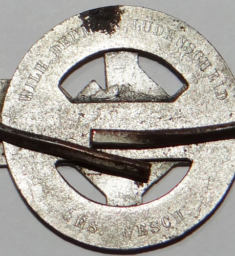 DLV Visor Hat Insignia. "Deutscher Luftsportverband"