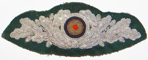 National Forestry Officials Bullion Wire Visor Hat Wreath