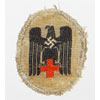 2nd Pattern Red Cross Cloth Cap Insignia
