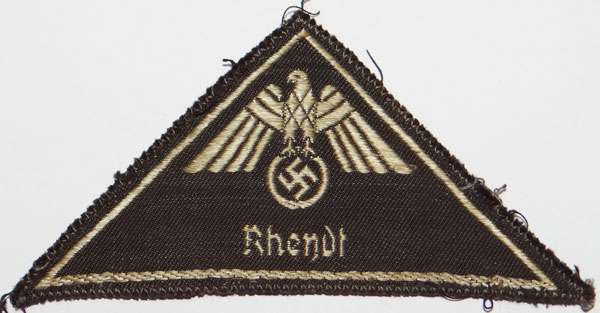 Red Cross Triangle with National Emblem & Designation Assignment Red Cross Triangle with National Emblem & Designation Assignment