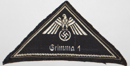 Red Cross Sleeve Eagle with Designation Assignment