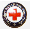 DRK "Red Cross" Enamel Samaritan’s Service Brooch